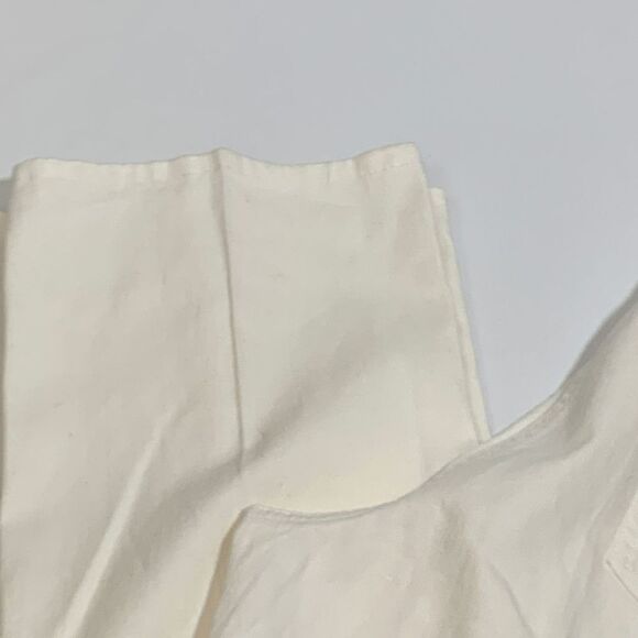 Ruby Rd. Classic Flat Front White Denim Jean - Picture 4 of 7